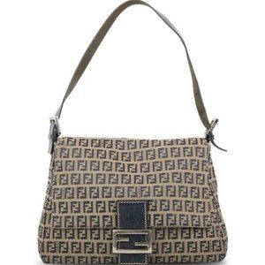 The Mamma Baguette Zucchino Monogram Shoulder Bag